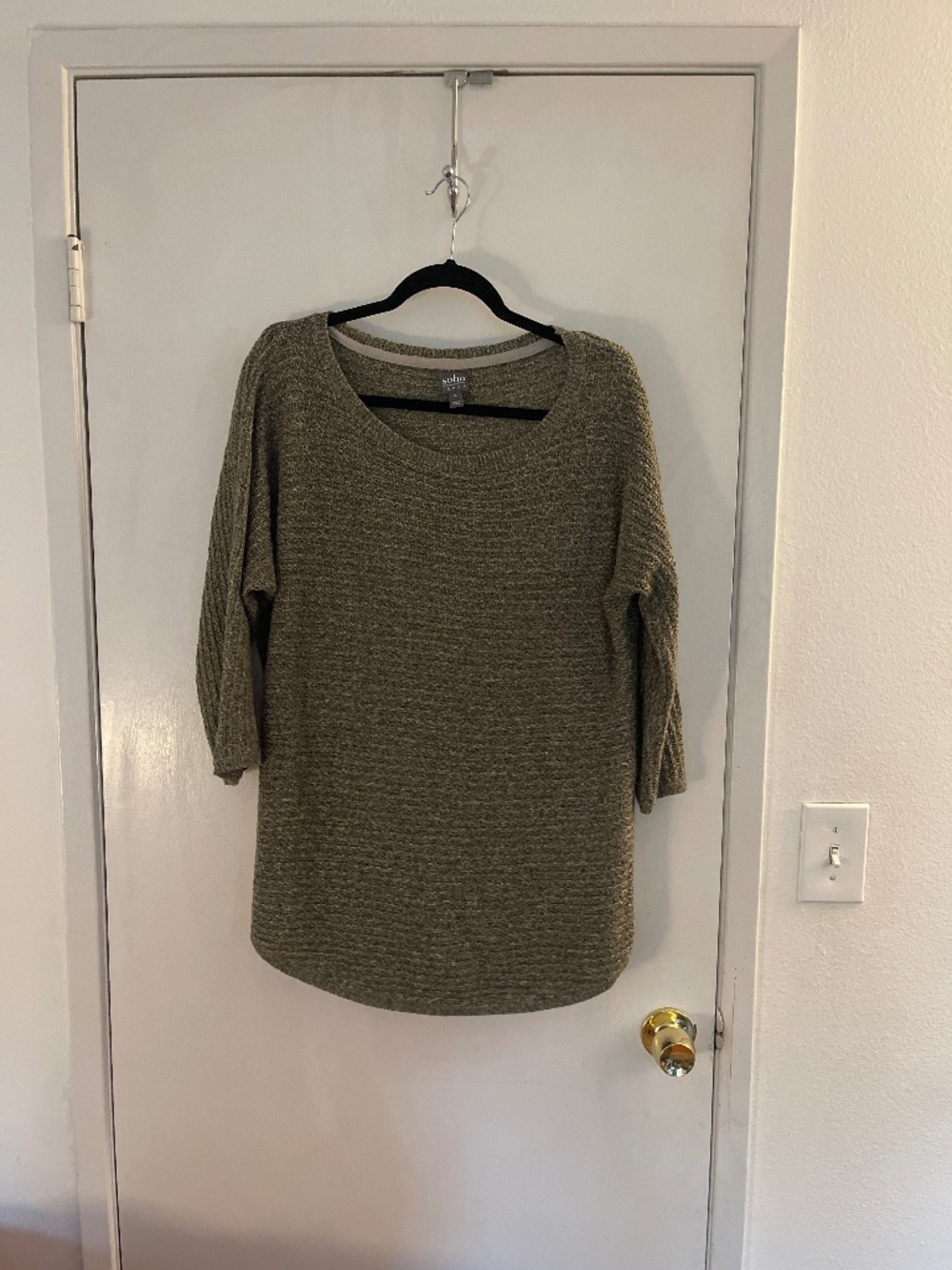 New York and company green xl sweater